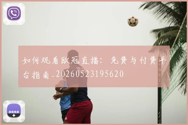 如何观看欧冠直播:免费与付费平台指南_20260523195620